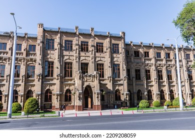 
Tashkent, Uzbekistan - September 13, 2022: Westminster International University In Tashkent