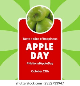 national opal apples day Template