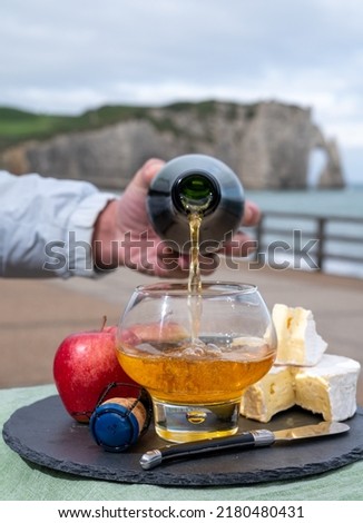 Image, Stock Photo Norman Coast Normandie