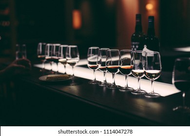 Tasting Of Port Wine, Wine Cellar