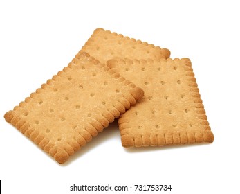 Tasty biscuits isolated - Shutterstock ID 731753734