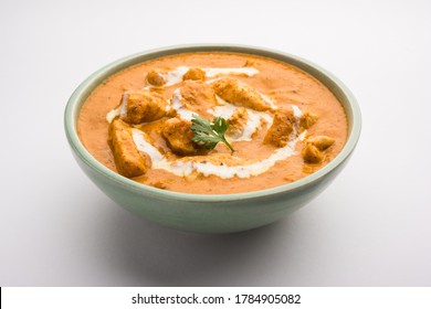 Tasty Butter Chicken Curry Or Murg Makhanwala Or Masala Dish From Indian Cuisine