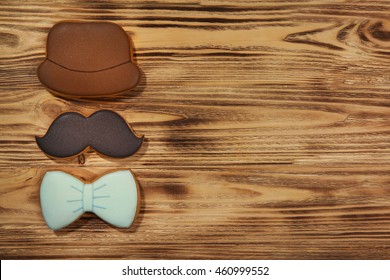 Tasty cookies on wooden background - Powered by Shutterstock