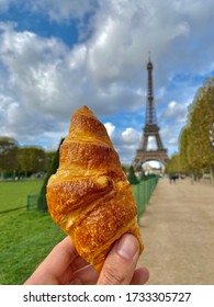 Tasty Croissant In France Paris