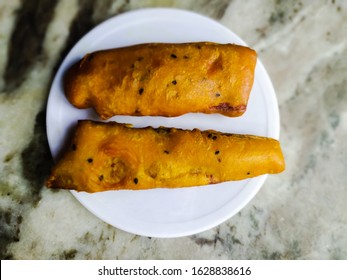 A Tasty Dish Of Bengal...fried Brinjal