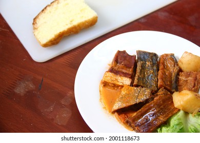 Tasty Dried Fish Curry  HD Photography