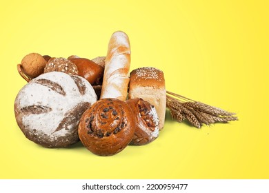 Tasty Fresh Baked Goods Of Different Types