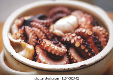 Tasty Grilled Octopus From Puglia Region, Italy