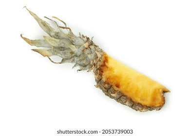 Tasty Grilled Pineapple Isolated On White Background.