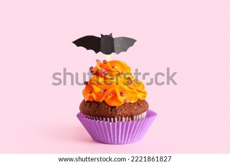 Similar – Halloween cupcakes Food