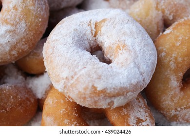 Tasty Homemade Powdered Sugar Doughnuts And Among The Most Favourite Sweet Treat