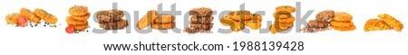 Tasty lentil cutlets on white background