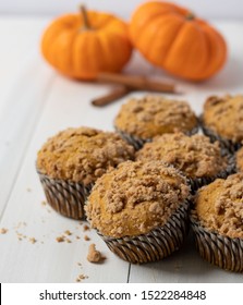 Tasty Pumpkin Coffee Cake Muffins