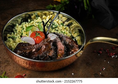 Tasty Roast Beef With Grilled Corn Salad 