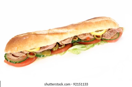 Tasty Tuna Baguette