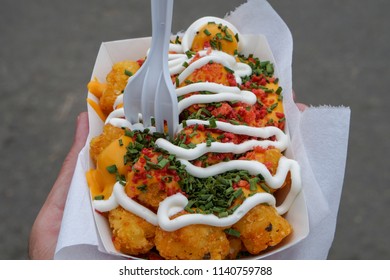          Tater Tot Carnival Food.                        - Shutterstock ID 1140759788