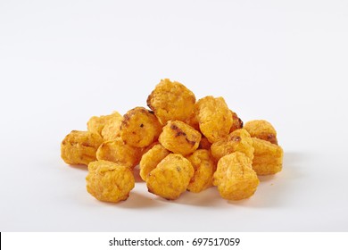 Tater Tots On White