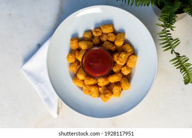 Tater Tots From Top View