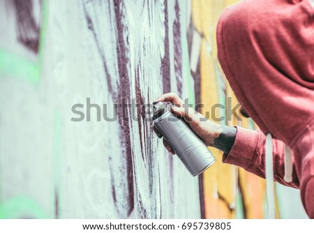 Similar – Image, Stock Photo graffiti Lifestyle Design