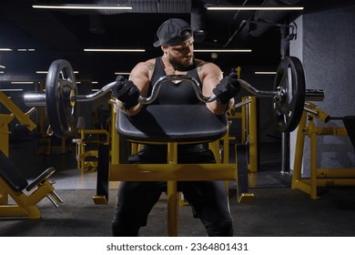 Barbell Curl Stock Photos, Images and Backgrounds for Free Download