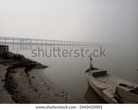 Taunsa Barrage, situated in Punjab, Pakistan.it is the largest barrage of Pakistan which is made on Indus river