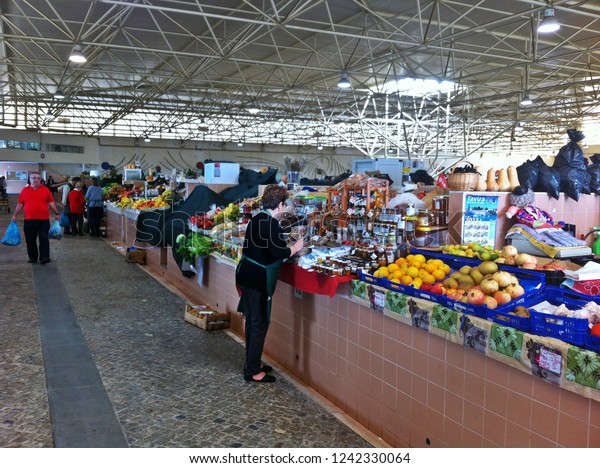 Tavira Portugal 10 13 15 Market Stock Photo Edit Now