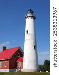 Tawas Point Light (1853), Tawas, Lake Huron, Michigan, USA