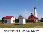 Tawas Point Light (1853), Tawas, Lake Huron, Michigan, USA