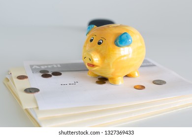 Tax Day 2019, Piggy Bank