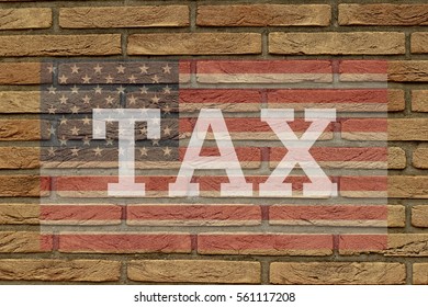 Tax On The America Flag - The Concept Of Tax Barrier Policy Of The US Government