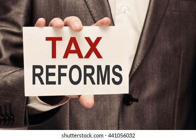 Tax Reforms concept