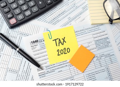 Tax Time Concept, Accountancy, Tax Refund Concept