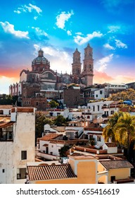 Taxco (Silver) City At Dusk, Mexico