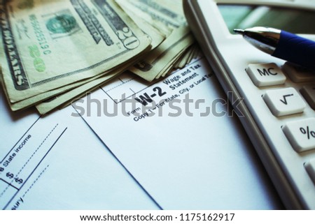 taxes w 2 form calculator twenty dollar stock photo edit now w2 calculator free