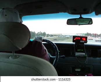 Taxi Cab Interior