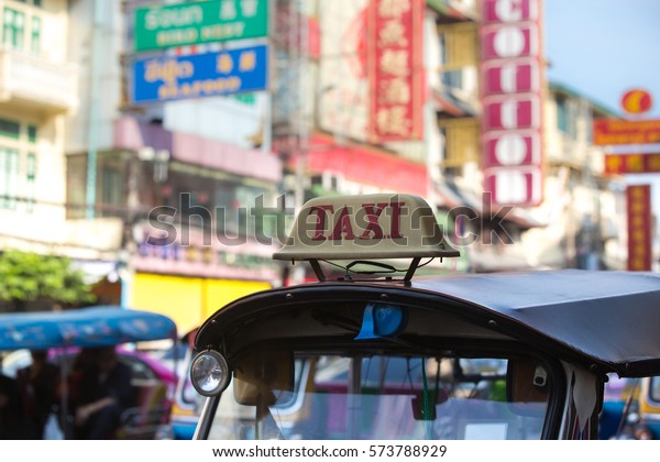 Taxi Sign On Tuktuk Stock Photo 573788929 | Shutterstock