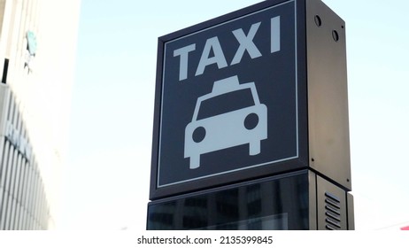 Taxi Stop In Tokyo Station