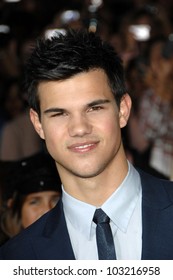 Taylor Lautner At The 