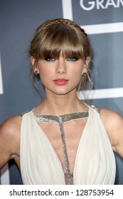 Taylor Swift At The 55th Annual GRAMMY Awards, Staples Center, Los Angeles, CA 02-10-13