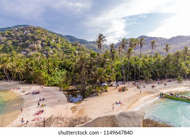 Tayrona National Park Santa Marta Colombia Stock Photo 1149647840 ...