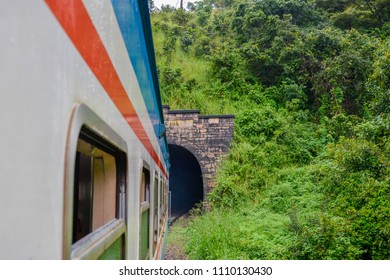 TAZARA (Tanzania, Zambia Railways) Train, passing through beautiful natural landscapes of Tanzania.