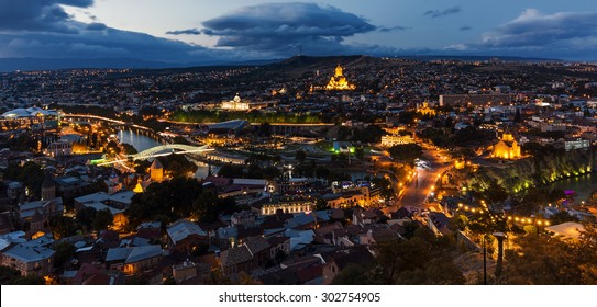 Tbilisi At Night