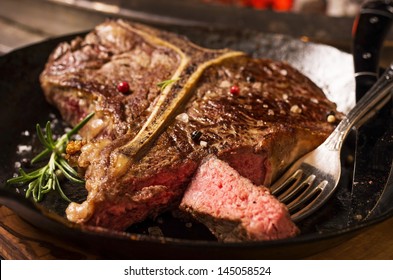 t-bone steak