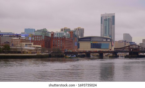 TD Garden Arena In Boston - BOSTON. USA - APRIL 5, 2017