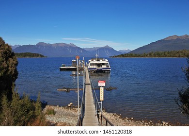 Te Anua / New Zealand - 23 Dec 2018: Lake Of South Island, New Zealand