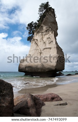 Similar – cathedral cove Natur