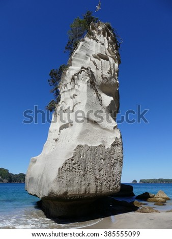 Similar – cathedral cove Natur