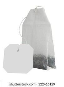 Tea Bag On White Background