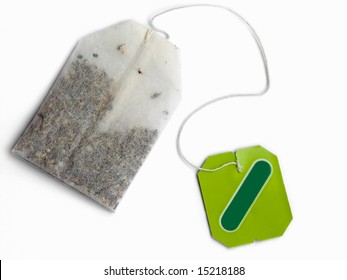 Tea Bag On White Background