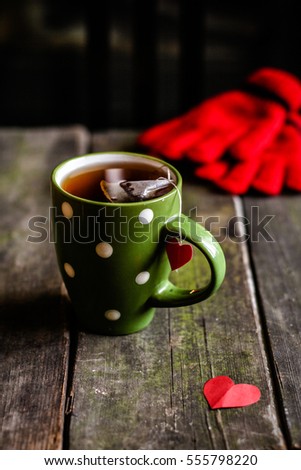 Similar – Image, Stock Photo Red March Circle Black